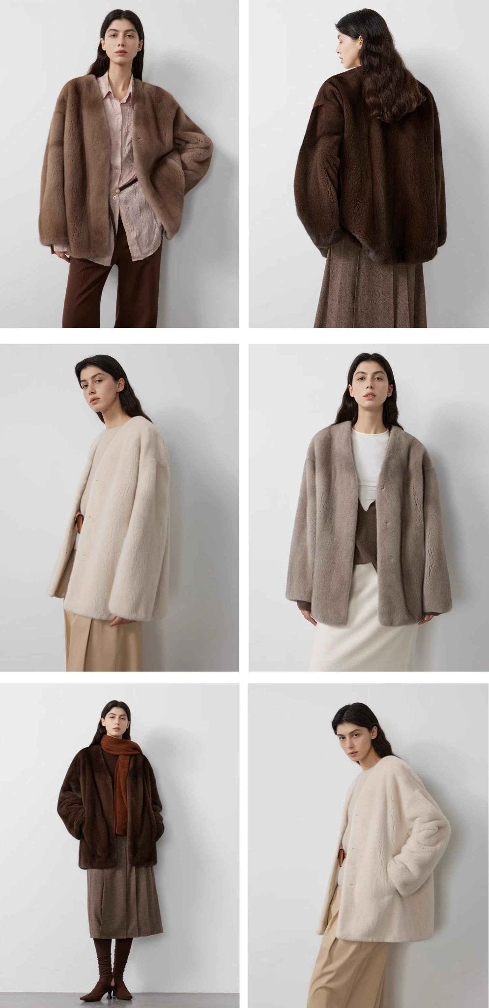 Swiss Snow Mink Velvet Fur Coat - variant_title