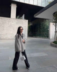 Swiss Snow Mink Velvet Fur Coat - variant_title