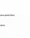 "Tea Grid" high - quality high - count cotton loose retro plaid shirt - variant_title