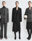 THE ARTM Wool & Silk Blend Oversized Suit Set - Wrinkle - Resistant Blazer & Trousers - variant_title