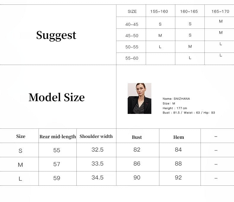 Triacetate mixed tencel high collar knitted sleeveless vest - variant_title
