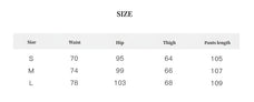 Turkish double - core micro - elastic snowflake denim versatile tall and slim low - waist denim wide - leg pants - variant_title