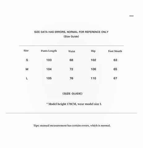 "Uninhibited splicing" retro design mid - low waist washed ripped hole splattered paint cloth patch wide - leg jeans - variant_title