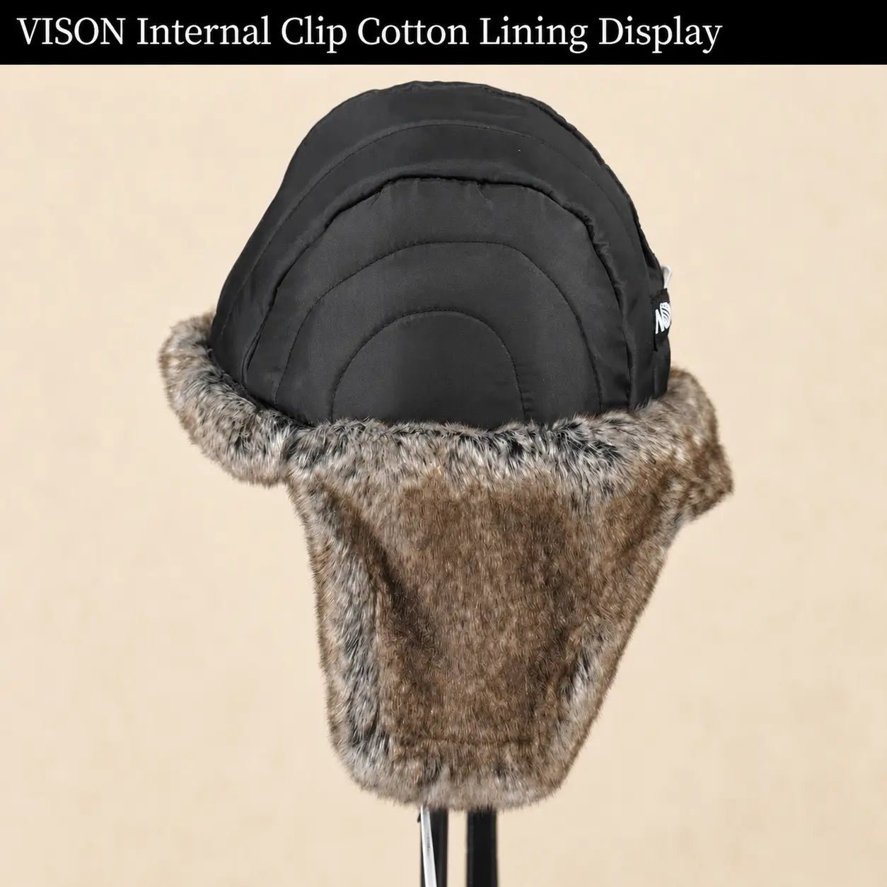 Unisex Vintage Style Genuine Sheep Leather Aviator HatFirelady Fur