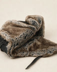 Unisex Vintage Style Genuine Sheep Leather Aviator HatFirelady Fur