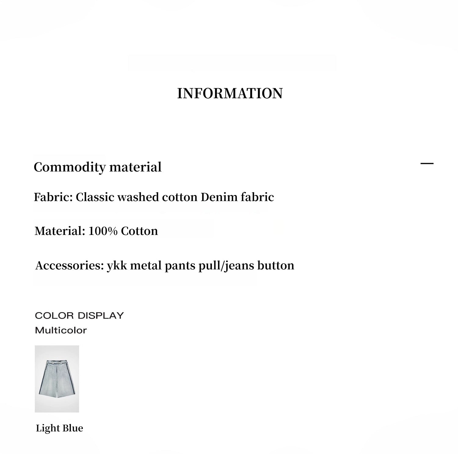 “Unruly Sonata” Neutral Style Loose Feeling Imported Washed Mid Rise Bumped Side Wide Leg Washed Denim Mid Pants - variant_title