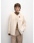 "Urban Home" Imported Merino Wool Fur Sheepskin Jacket for Women - variant_title