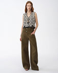 "Venice" Classical simple silhouette Italian imported jacquard ethnic style V - neck vest - variant_title