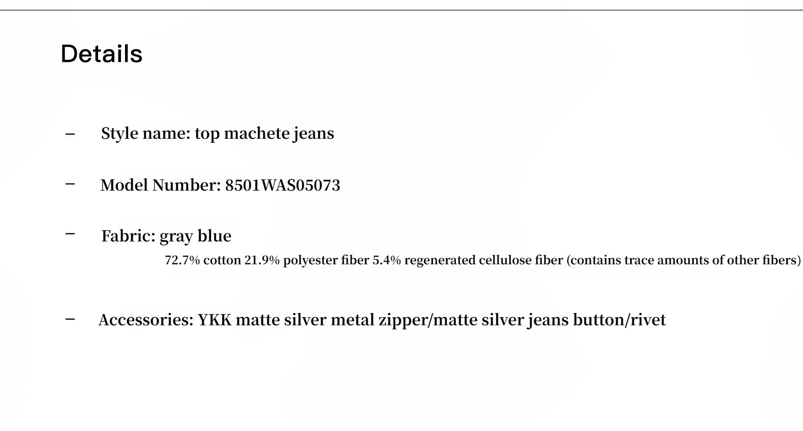 Vintage heavy cotton polyester blended washed comfortable slim front curved jeans - variant_title