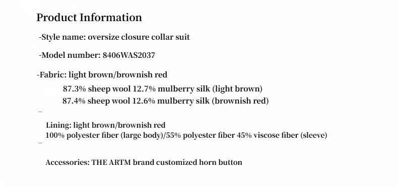 Women's high - density fine silk wool peaked lapel suit jacket - variant_title