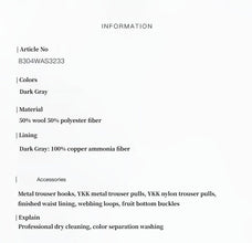 Women's high - density mixed color cotton and linen raw edge straight - leg suit pants - variant_title