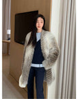 Yukino Dream Imported Colorful Fox Fur Coat from Finland - variant_title