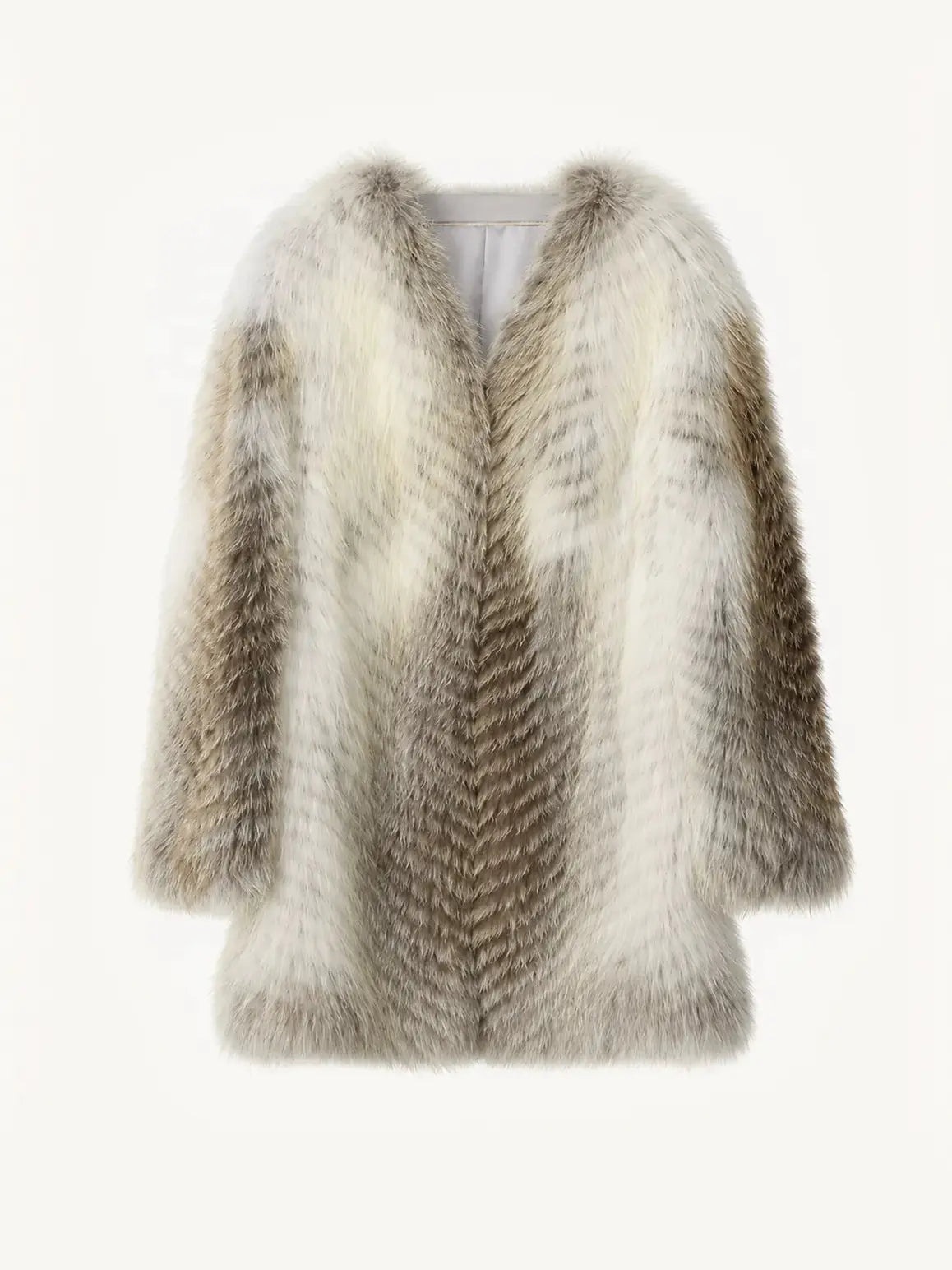 Yukino Dream Sunlight Fox natural color long coat product view
