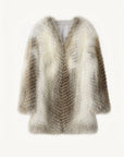 Yukino Dream Sunlight Fox natural color long coat product view